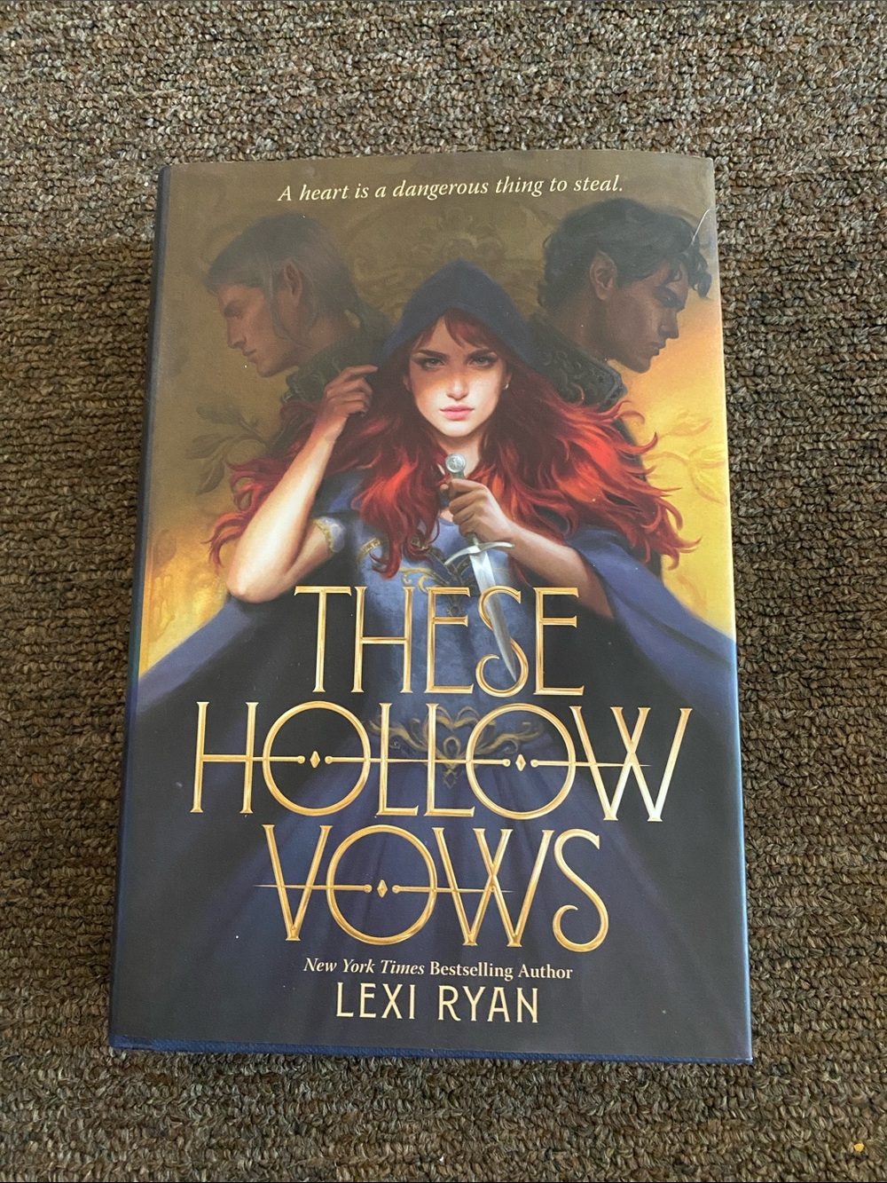 NEW HARDBACK BOOK  THESE HOLLOW VOWS | ROMANTASY ENEMIES TO LOVERS